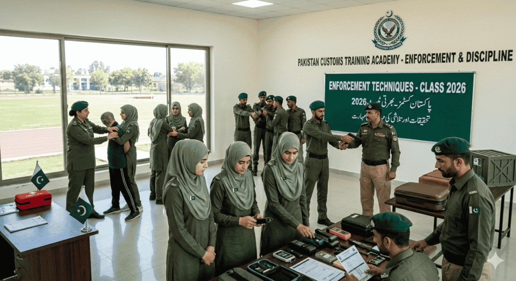 Pakistan Customs Sepoy Staff and Recruitment Training