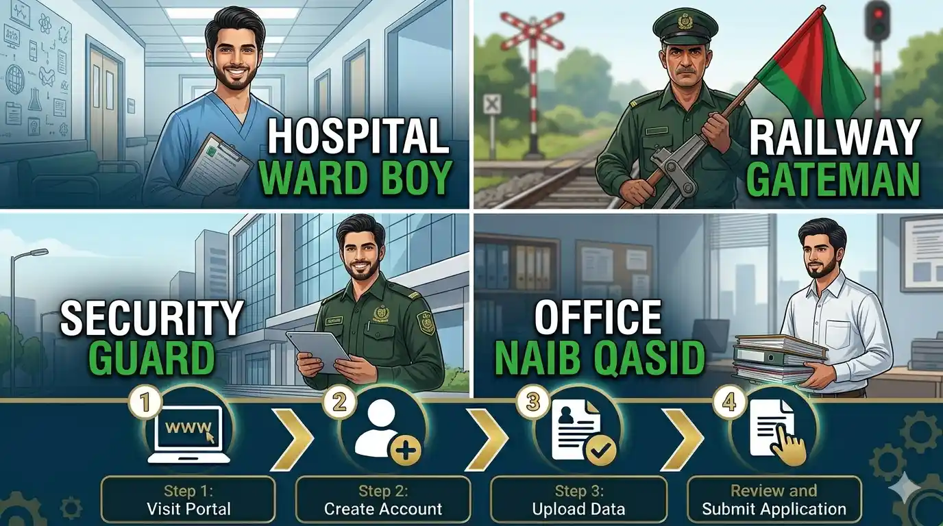 Popular Departments for Top Middle Pass Jobs 2026