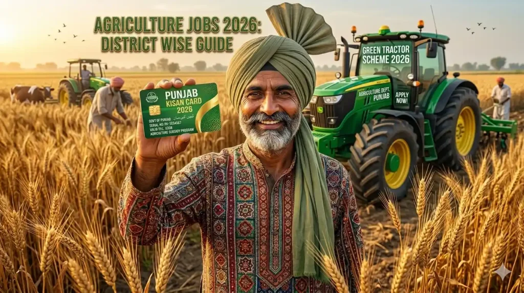 GREEN TRACTOR SCHEME 2026 AND CARD AGRICULTURE DEPT. PUNJAB