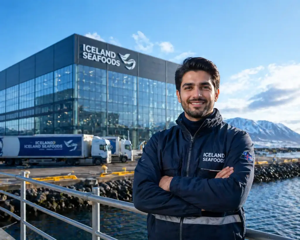 Working in Iceland Fish Factory
