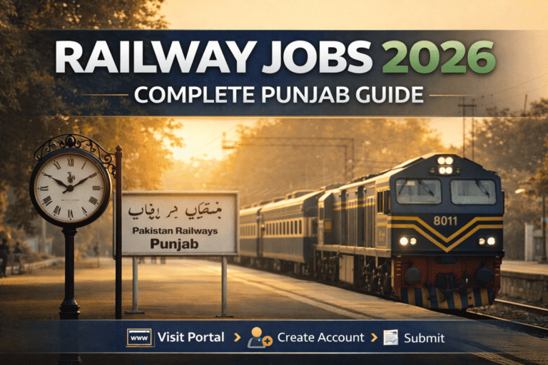 Pakistan Railways Jobs 2026 in Punjab