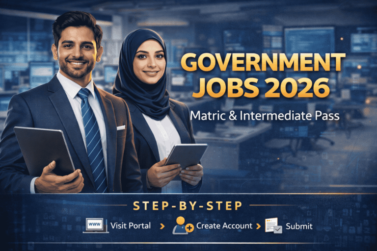 Govt Job 2026 Pakistan