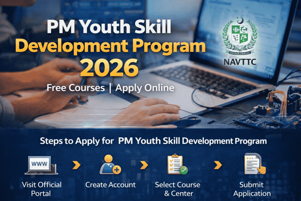 PM Youth Skill Development Program 2026 Registration Guide Banner