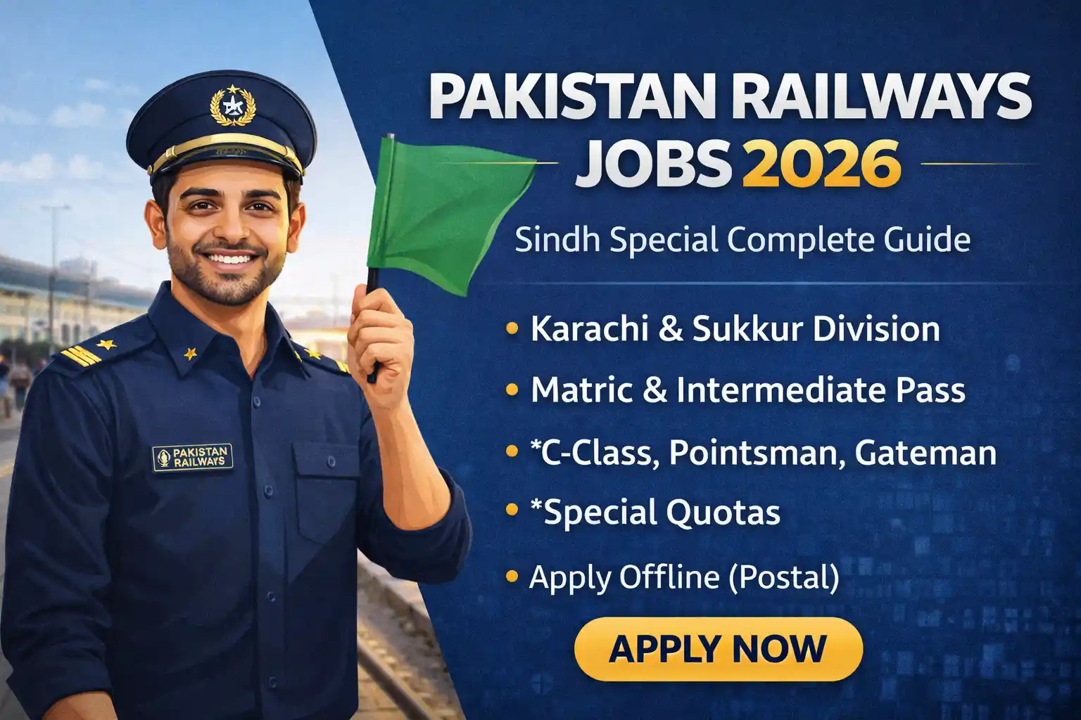 Pakistan Railways Jobs 2026 Step-by-Step Apply Method Sindh