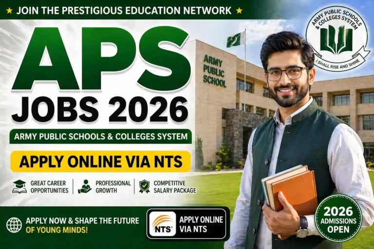 Army Public Schools Jobs 2026