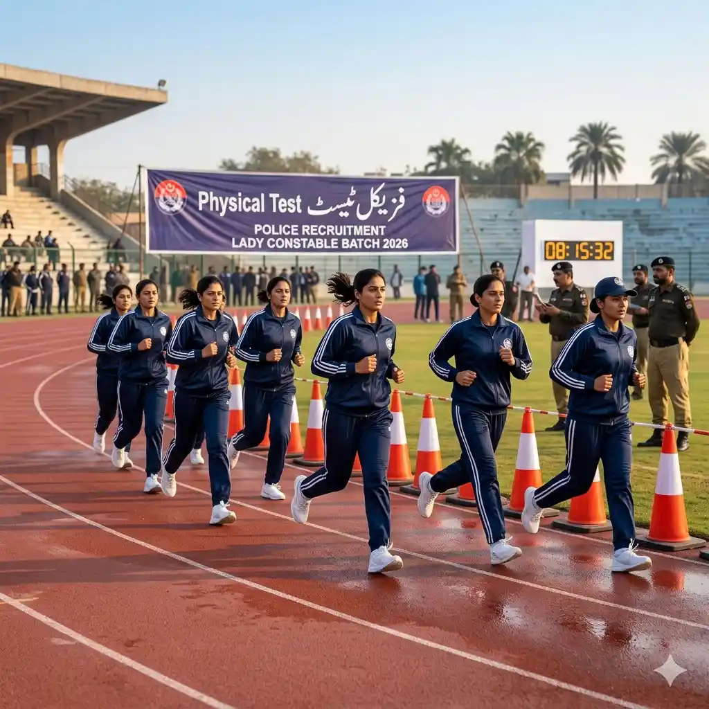 Punjab police lady constable physical test requirements 2026