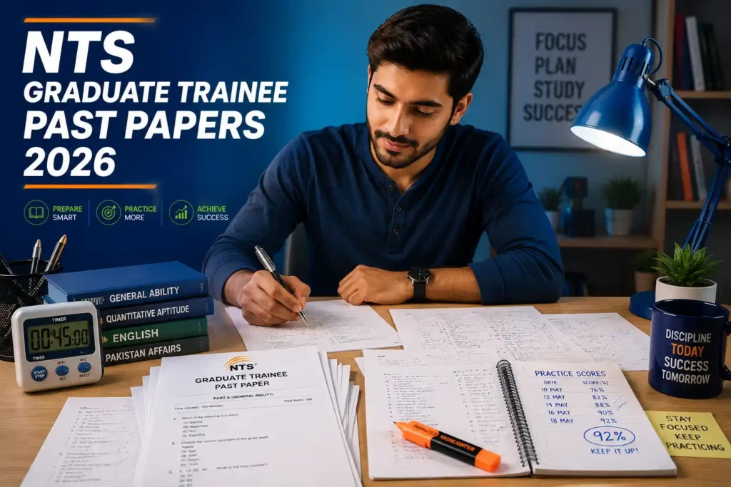 how to use NTS Graduate Trainee past papers effectively
