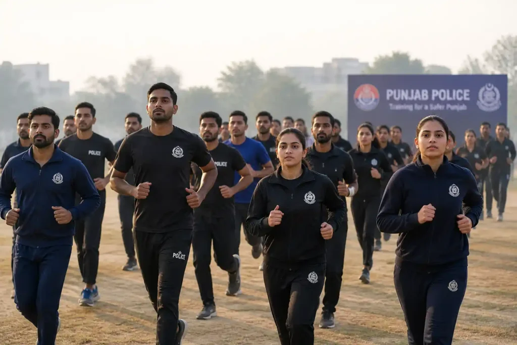 Punjab Police salary scales and training candidates