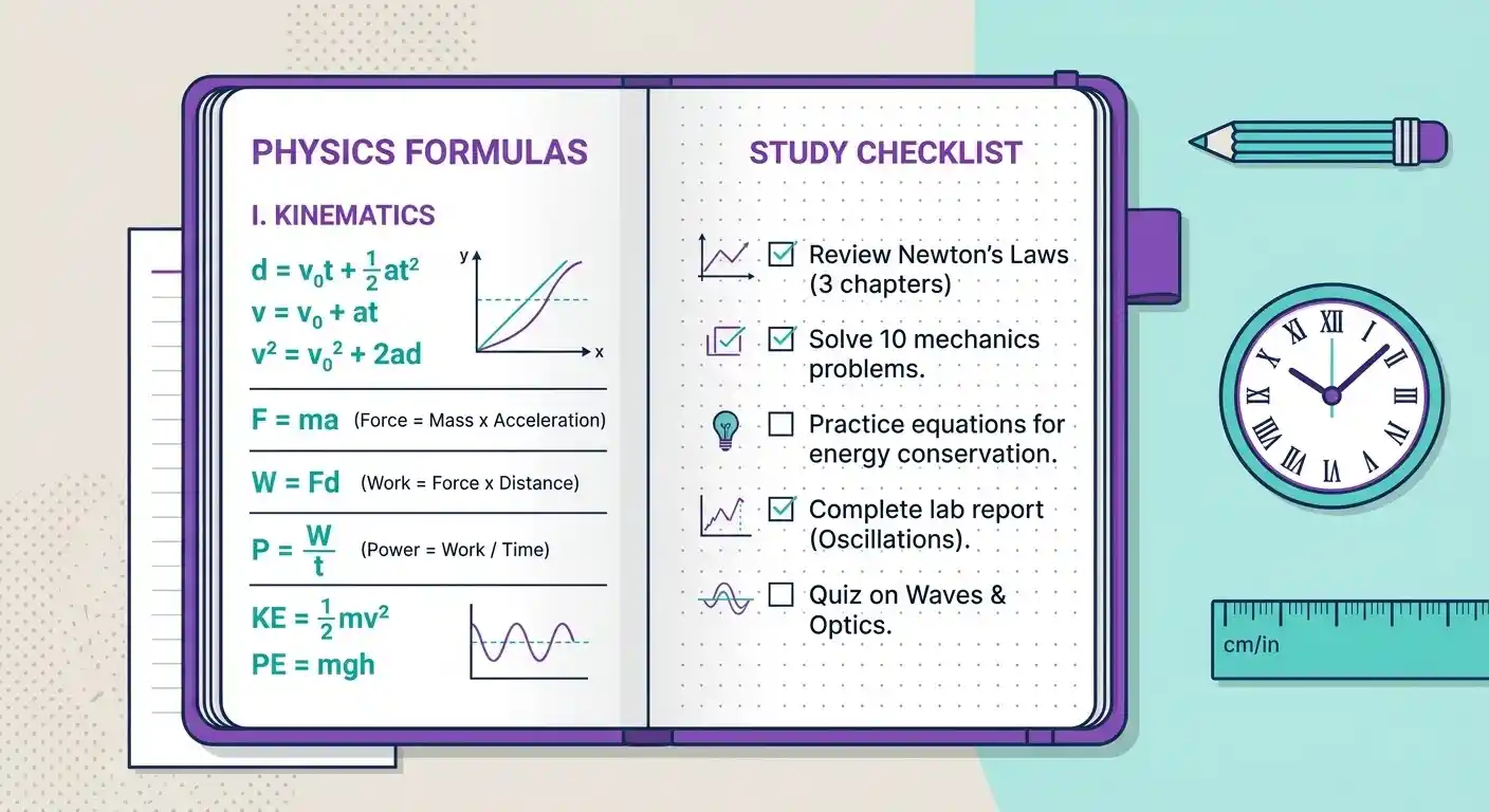 9th class physics notes 2026 study method steps