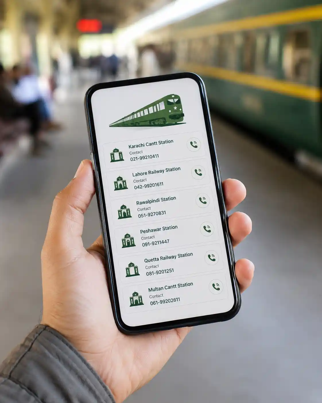 railway station phone number list pakistan cities lahore karachi rawalpindi multan peshawar
