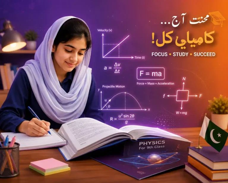 9th Class Physics Notes 2026 chapter wise download