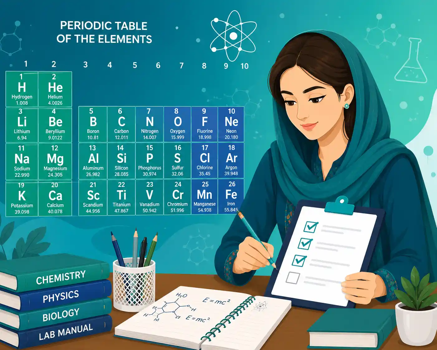9th class chemistry notes 2026 study method steps