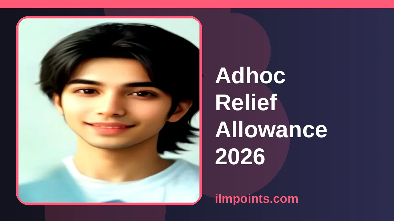 Adhoc Relief Allowance 2026 - featured image